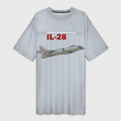 Платье-футболка 3D Ил-28 Атомный Мясник Сталина