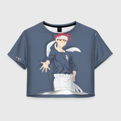 Женская футболка Crop-top 3D Yukihiro Souma