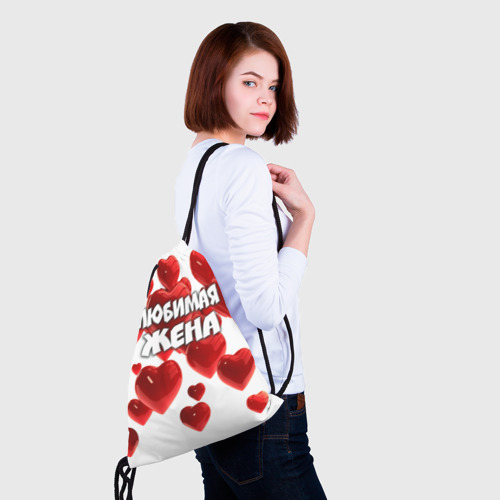 Рюкзак-мешок 3D Любимая жена - фото 5