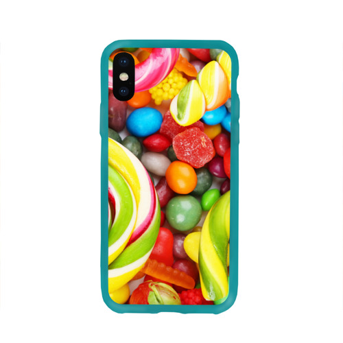 Чехол для Apple iPhone X силиконовый глянцевый Вкусняшки Фото 01 Чехол для Apple iPhone X силиконовый глянцевый Вкусняшки Фото 01