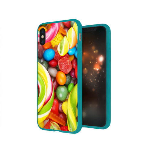 Чехол для Apple iPhone X силиконовый глянцевый Вкусняшки Фото 01 Чехол для Apple iPhone X силиконовый глянцевый Вкусняшки Фото 01