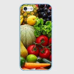 Чехол для iPhone 5/5S матовый Богатый урожай