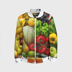 Детский бомбер 3D Богатый урожай