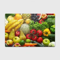 Головоломка Пазл магнитный 126 элементов Богатый урожай