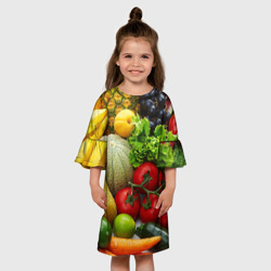 Детское платье 3D Богатый урожай - фото 2