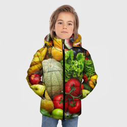 Зимняя куртка для мальчиков 3D Богатый урожай - фото 2