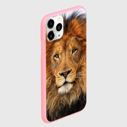 Чехол для iPhone 11 Pro матовый Красавец лев - фото 2
