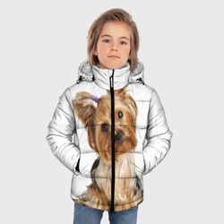 Зимняя куртка для мальчиков 3D Красотка - фото 2