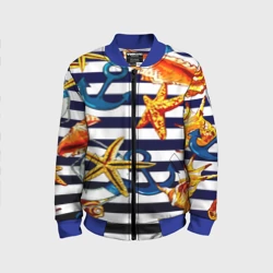 Детский бомбер 3D Моряк