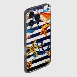 Чехол для iPhone 16 Pro силиконовый с защитой камеры Моряк - фото 2