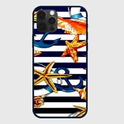 Чехол для iPhone 12 Pro Моряк
