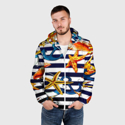 Мужская ветровка 3D Моряк - фото 2