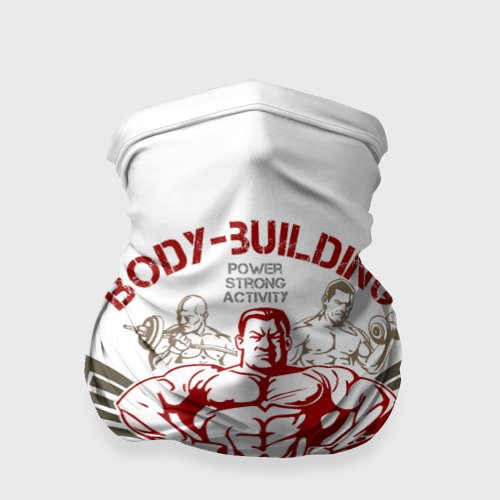 Бандана-труба 3D Body-building, цвет 3D печать