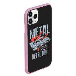 Чехол для iPhone 11 Pro Max матовый Metal Detector - фото 2