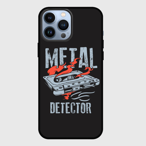 Чехол для iPhone 13 Pro Max с принтом Metal Detector, вид спереди #2