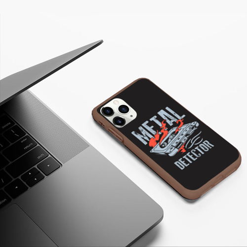 Чехол для iPhone 11 Pro матовый с принтом Metal Detector, фото #5