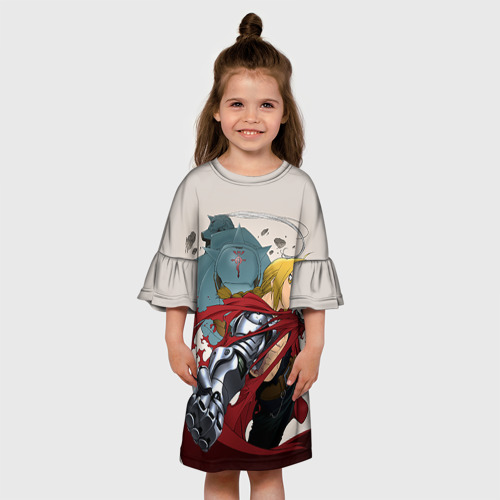Детское платье 3D Братья Элрики - фото 4