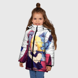 Зимняя куртка для девочек 3D Братья Элрики и Рой Мустанг - фото 2