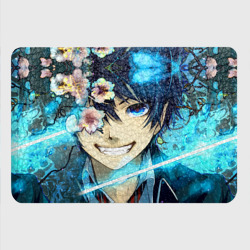 Картхолдер с принтом Blue Exorcist flowers - фото 2