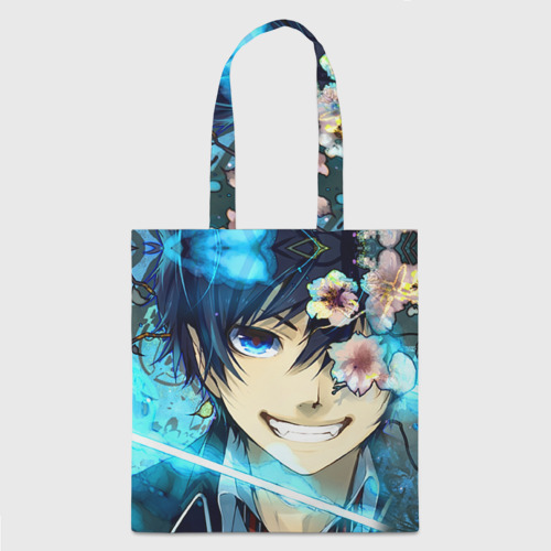 Шоппер 3D Blue Exorcist flowers - фото 2