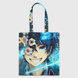 Шоппер 3D Blue Exorcist flowers