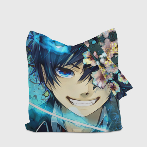 Шоппер 3D Blue Exorcist flowers - фото 5