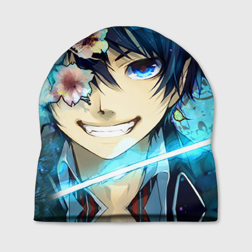 Шапка 3D Blue Exorcist flowers