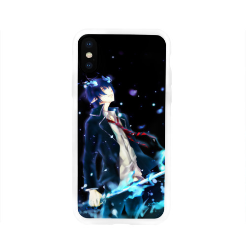 Чехол для iPhone X глянцевый Blue Exorcist Фото 01 Чехол для iPhone X глянцевый Blue Exorcist Фото 01