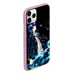 Чехол для iPhone 11 Pro Max матовый Blue Exorcist profil - фото 2