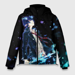 Мужская зимняя куртка 3D Blue Exorcist profil