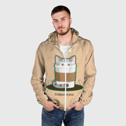 Мужская ветровка 3D Catpuccino - фото 2