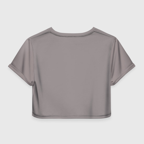 Женская футболка Crop-top 3D Дорамы, цвет 3D печать - фото 2