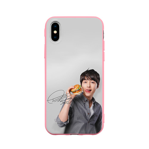 Чехол для Apple iPhone X силиконовый матовый Дорамы Фото 01 Чехол для Apple iPhone X силиконовый матовый Дорамы Фото 01
