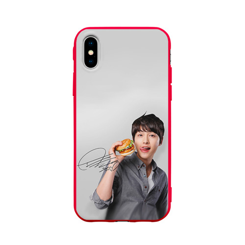 Чехол для Apple iPhone X силиконовый матовый Дорамы Фото 01 Чехол для Apple iPhone X силиконовый матовый Дорамы Фото 01
