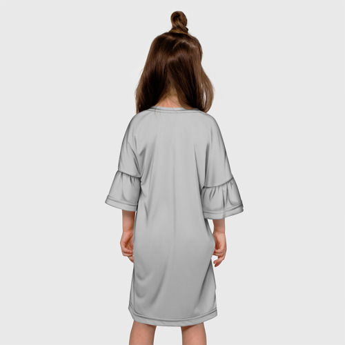 Детское платье 3D Дорамы, цвет 3D печать - фото 5