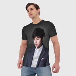 Мужская футболка 3D Lee Min Ho - фото 2