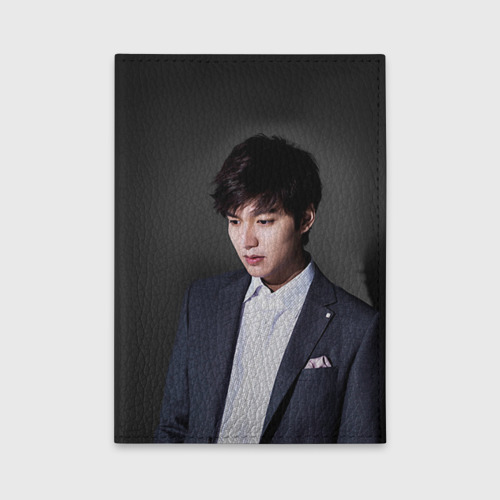 Обложка для автодокументов Lee Min Ho, цвет красный