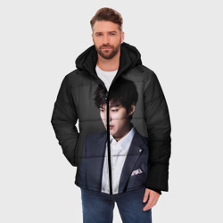 Мужская зимняя куртка 3D Lee Min Ho - фото 2