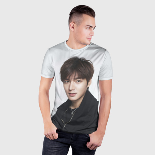 Мужская футболка 3D Slim Lee Min Ho, цвет 3D печать - фото 3