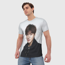 Мужская футболка 3D Lee Min Ho - фото 2