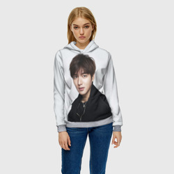 Женская толстовка 3D Lee Min Ho - фото 2