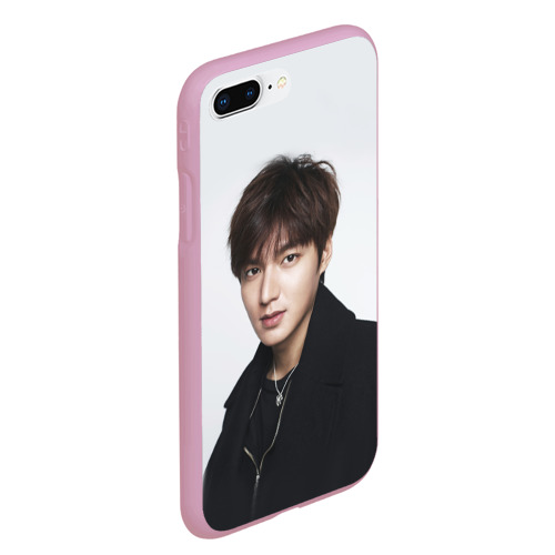 Чехол для iPhone 7Plus/8 Plus матовый Lee Min Ho, цвет розовый - фото 3