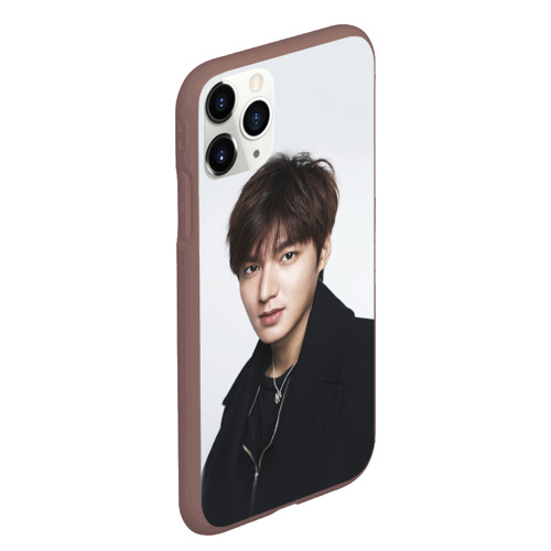 Чехол для iPhone 11 Pro Max матовый Lee Min Ho, цвет коричневый - фото 3