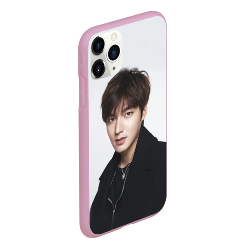 Чехол для iPhone 11 Pro Max матовый Lee Min Ho, цвет розовый - фото 3