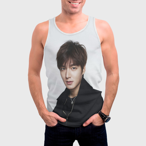 Мужская майка 3D Lee Min Ho - фото 3