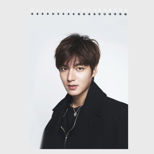 Скетчбук Lee Min Ho, цвет белый