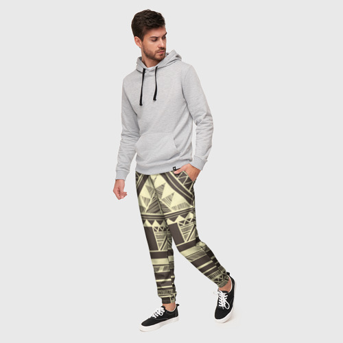 Мужские брюки 3D Камерун, цвет 3D печать - фото 3