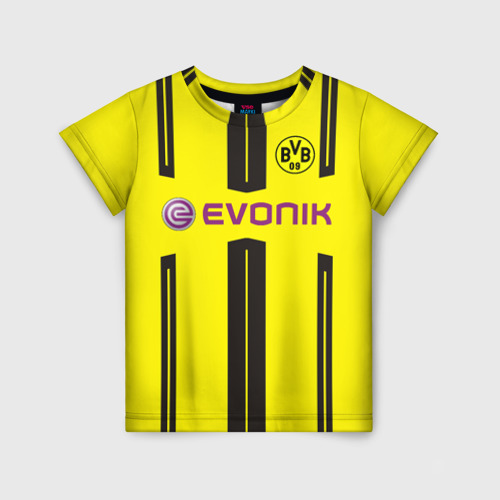 Детская футболка 3D Borussia Dortmund, цвет 3D печать