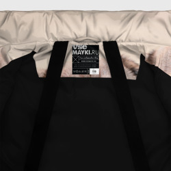 Куртка с принтом Мопс для любого человека, вид спереди №5. Цвет основы: черный