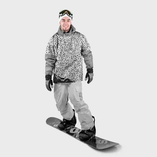 Накидка на куртку 3D Буквы